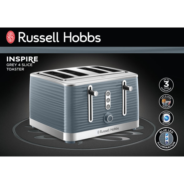 Russell Hobbs Inspire 4 Slice Toaster & Reviews Wayfair.co.uk
